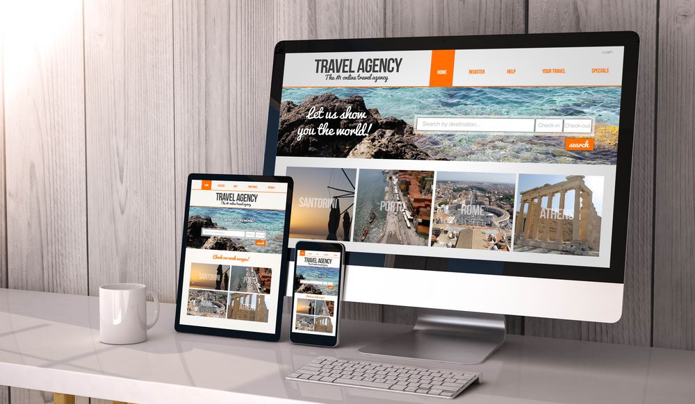 Responsive website design
