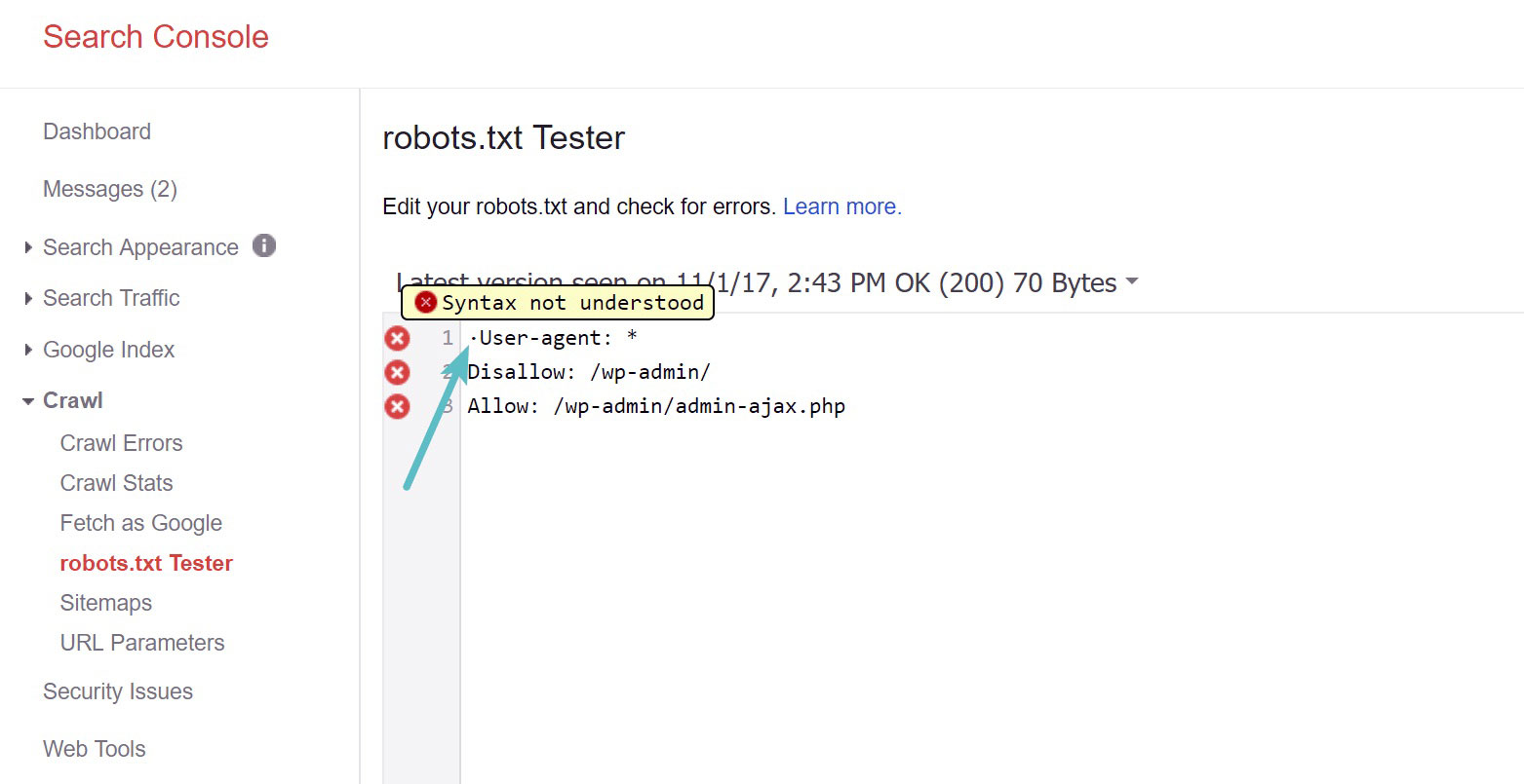 Create a robots