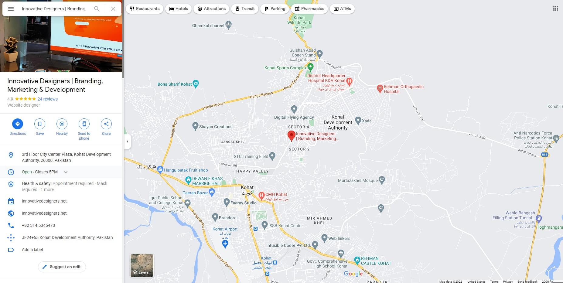 Show up in Google Maps searches to boost sales