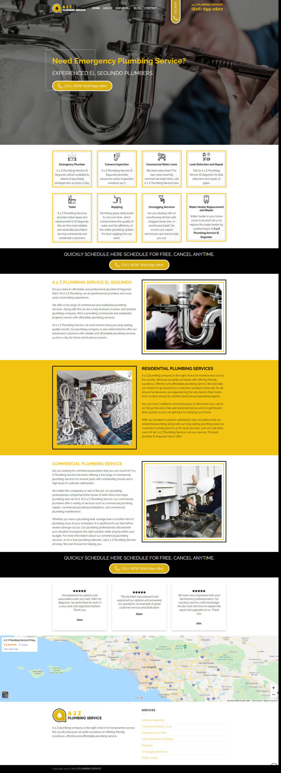A 2 Z Plumbing Service