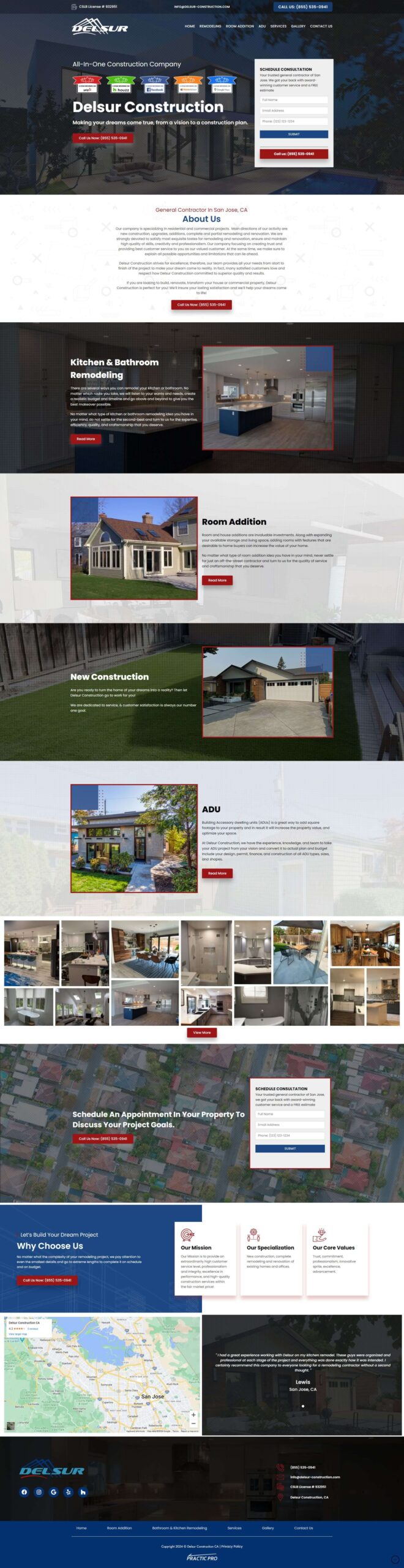 Delsur Construction CA